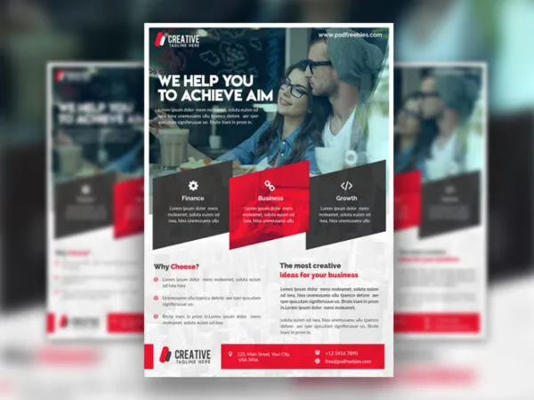 Classic Corporate Flyer Template 1