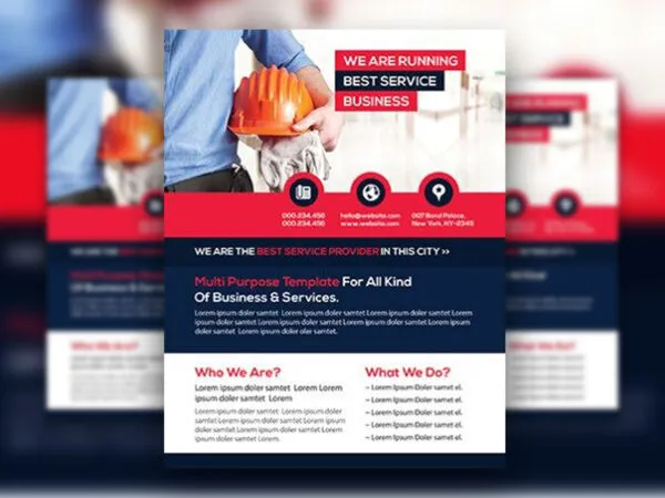 Classic Corporate Multipurpose Flyer Template 1