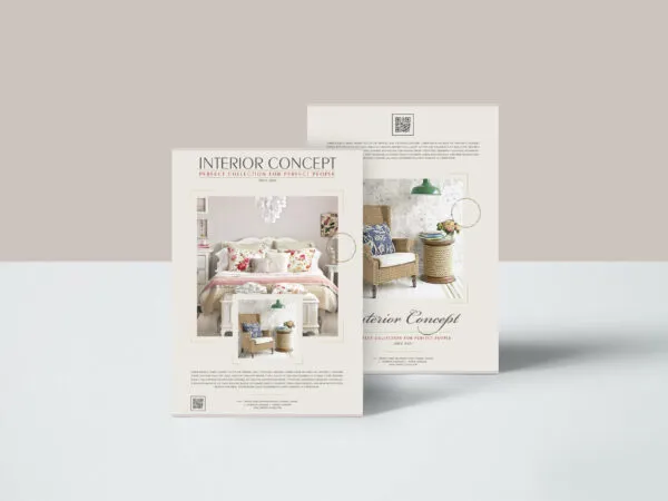 Classic Interior Concept Flyer Design Templates 1