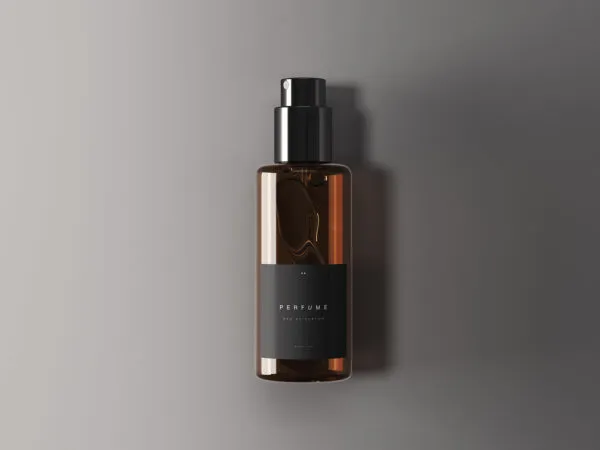Classic Perfume Bottle Mockup 1
