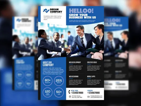 Classic Promotional Corporate Flyer Template 1
