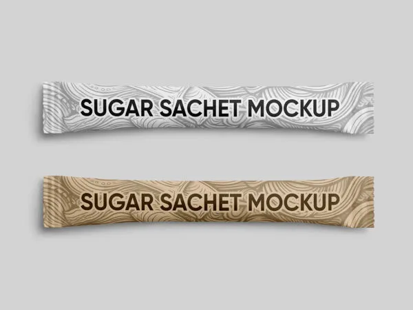 Classic Sugar Sachet Mockup 1