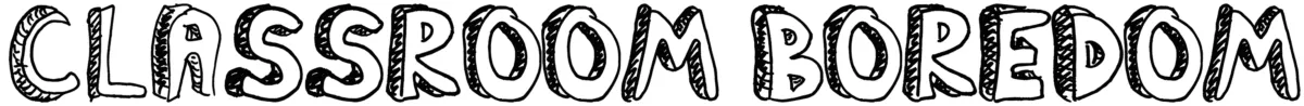Classroom Boredom Font 1