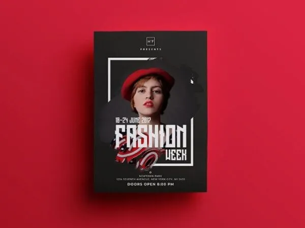 Classy Fashion Event Flyer Template 1