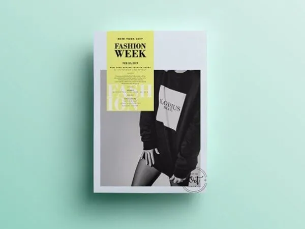 Classy and Stylish Fashion Event Flyer Template 1