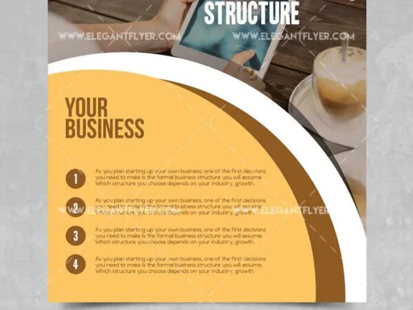 Clean Photo Corporate Finance Flyer and Facebook Cover Template 1