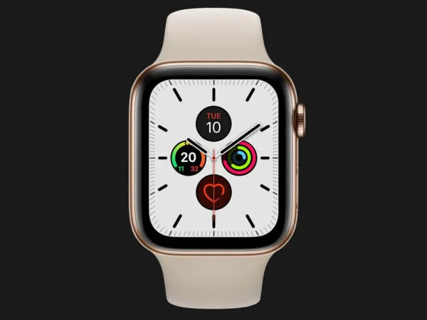 Close up View Apple Watch Series 5 Mockup 1