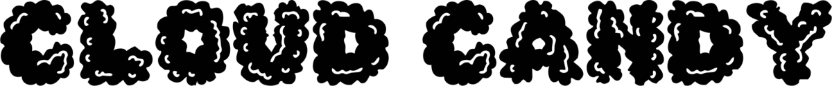 Cloud Candy Font 1