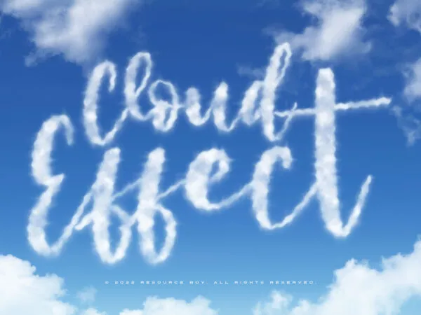 Cloud Text Effect 1