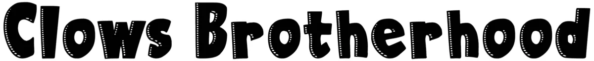 Clows Brotherhood Font 1