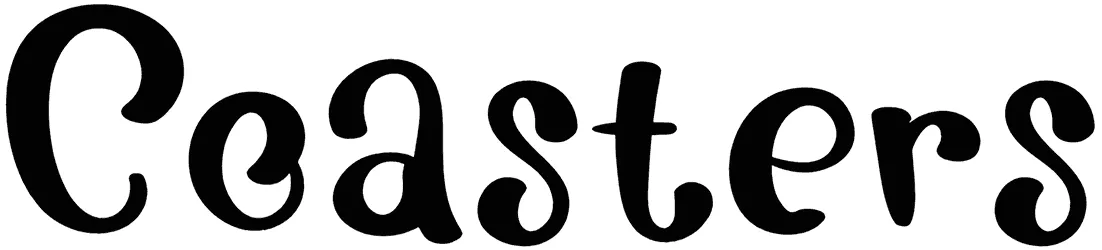 Coasters Font 1