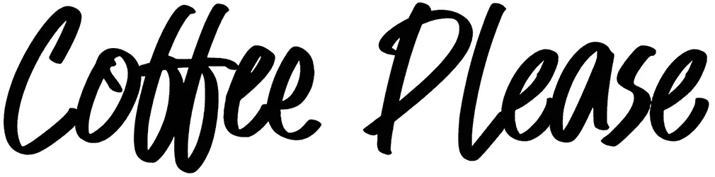 Coffee Please Font 1
