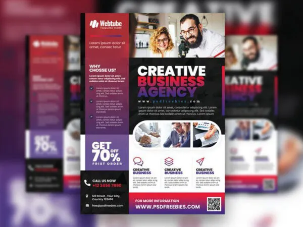 Collage Multipurpose Corporate Business Flyer Templates 1