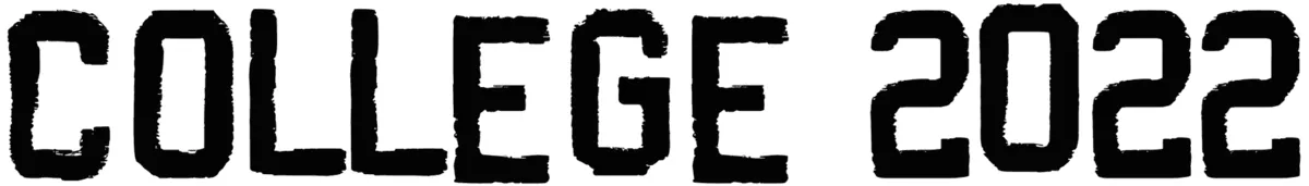 College 2022 Font 1