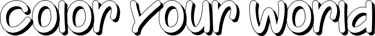 Color Your World Font 1