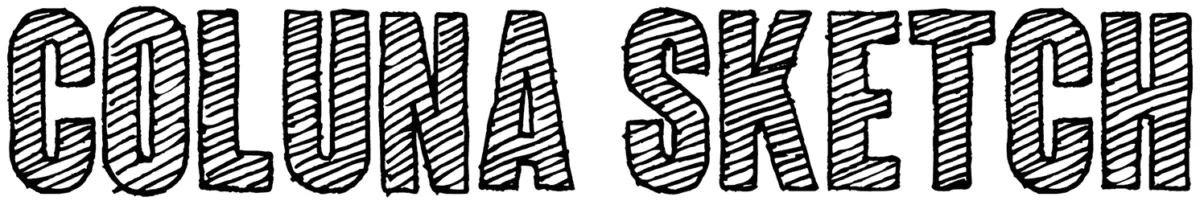 Coluna Sketch Font 1