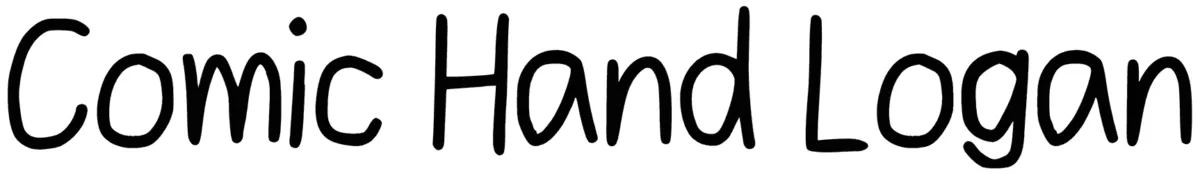 Comic Hand Logan Font 1
