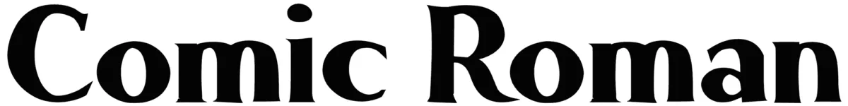 Comic Roman Font 1