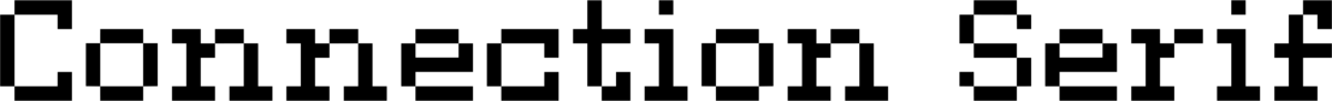 Connection Serif Font 1