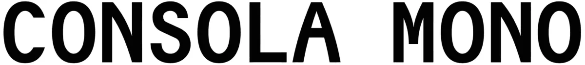 Consola Mono Font 1