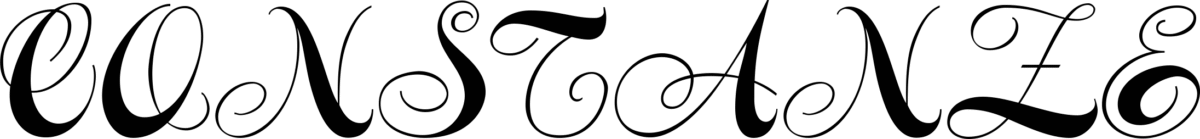 Constanze Initials Font 1