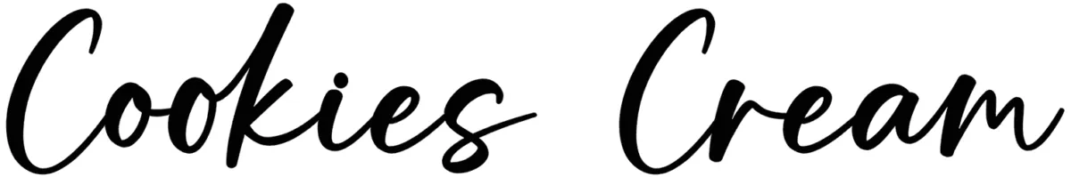 Cookies Cream Font 1
