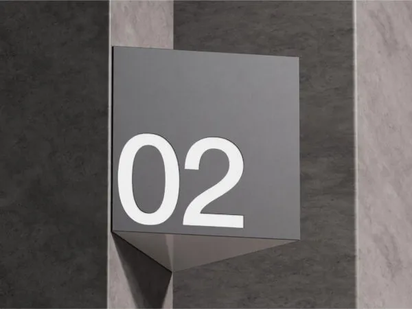 Corner Sign Mockup 1