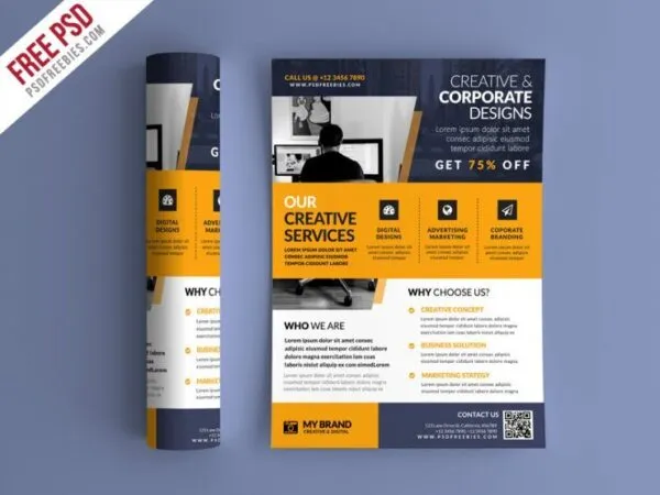 Corporate Business Promotional Flyer Template 1