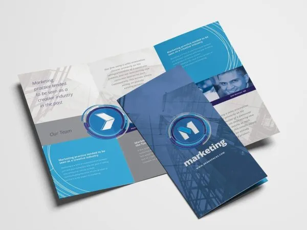 Corporate Style Tri fold Brochure Templates 1