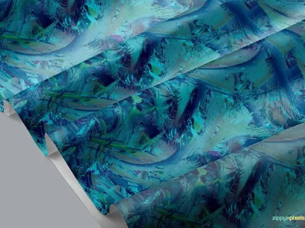 Corrugated Two Sided Fabric Mockup 1