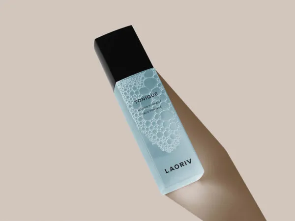 Cosmetic Glass Bottle Mockup 1