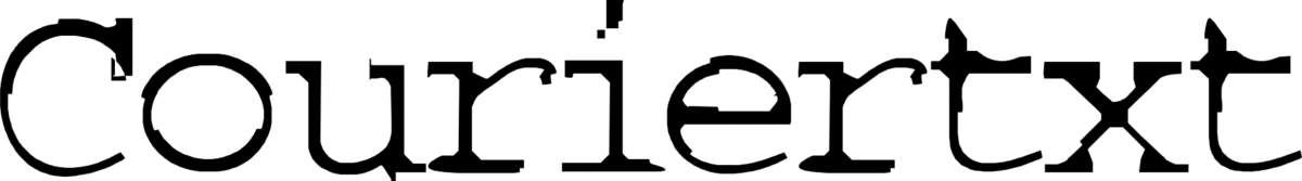 Couriertxt Font 1