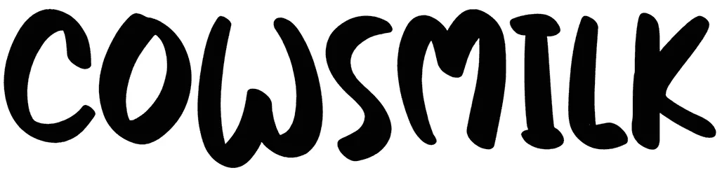 Cowsmilk Font 1