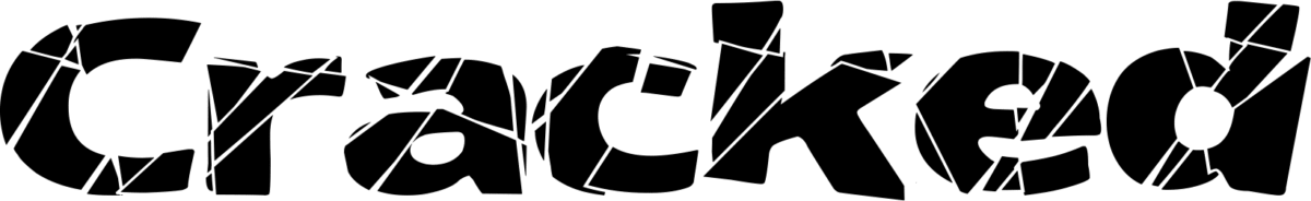Cracked Font 1