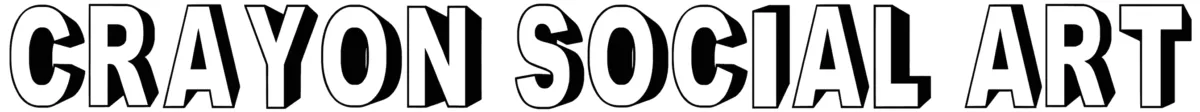 Crayon Social Art Font 1