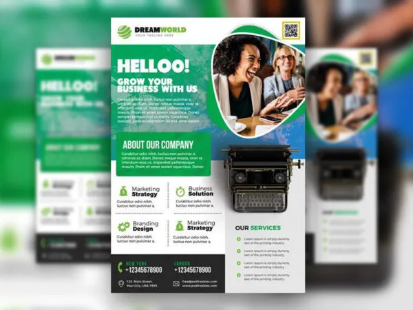 Creative Corporate Flyer Template 1