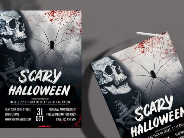 Creative Halloween Flyer Template 1