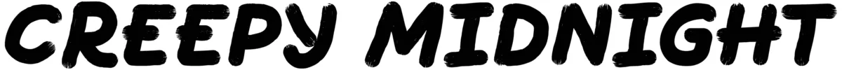 Creepy Midnight Font 1