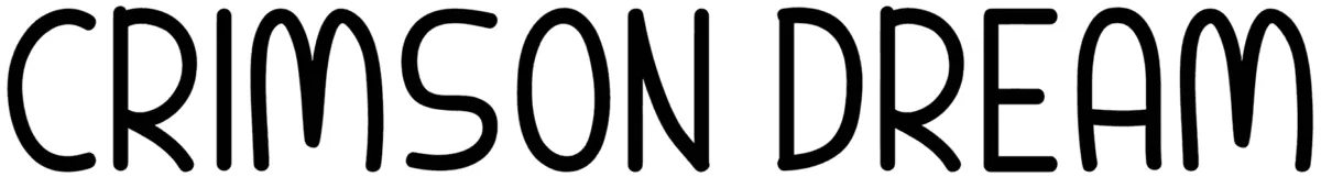 Crimson Dream Font 1