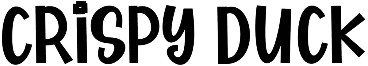 Crispy Duck Font 1
