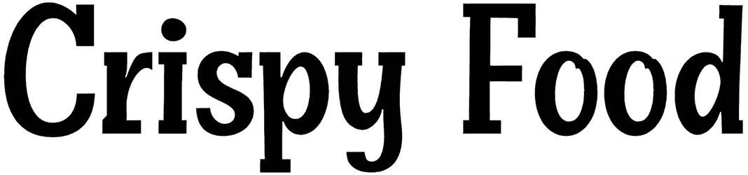 Crispy Food Font 1