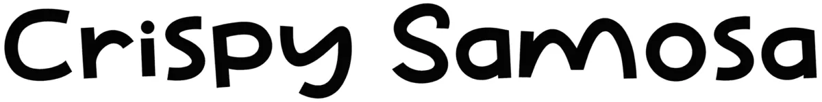 Crispy Samosa Font 1