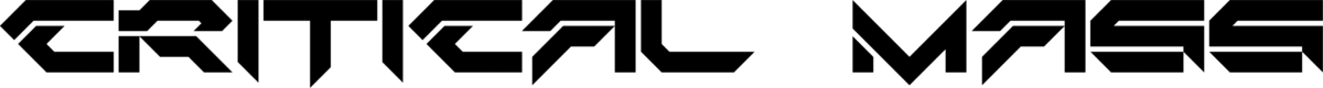 Critical Mass LDR Font 1