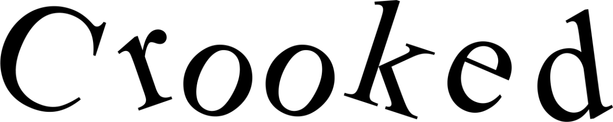 Crooked Font 1