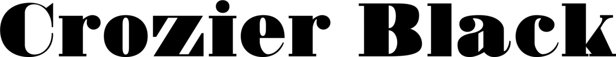 Crozier Black CF Font 1