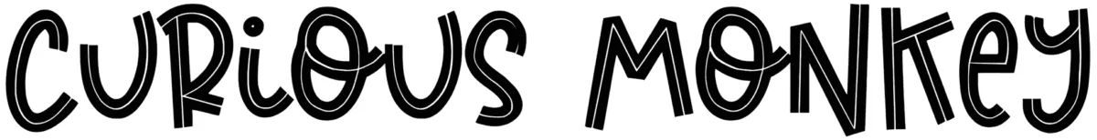 Curious Monkey Font 1