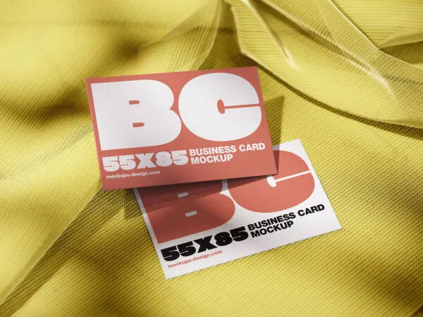 Customizable Business Card Mockup 1