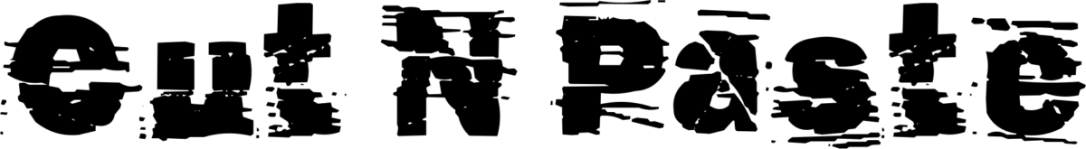 Cut N Paste Font 1