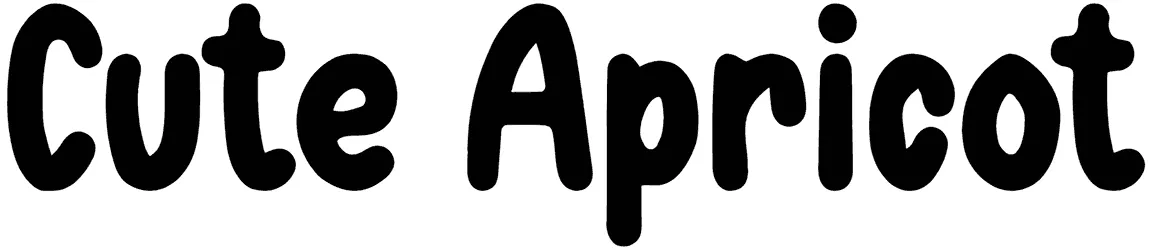 Cute Apricot Font 1