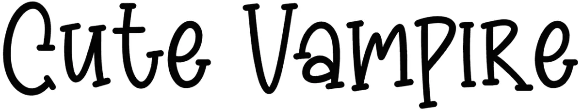 Cute Vampire Font 1